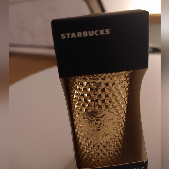 Starbucks Holiday Keychain Ornament 2022 Gold Berry Set NWT - Picture 3 of 8